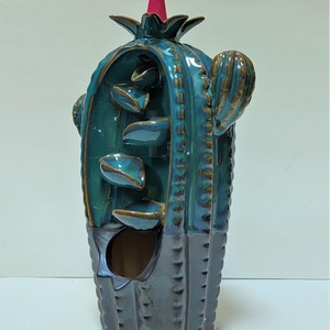 Wholesale Custom Ceramic Incense Burner Porcelain Waterfall <b>Aroma</b> <b>Diffuser</b> for Aromatic Use - Product Image 2