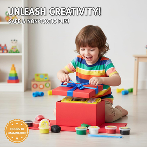 2026 Kids New Educational Featuring Fun Cartoon Animals DIY Colorful Clay <b>Modeling</b> Toys - Product Image 5