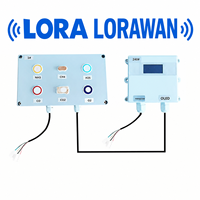 Detektor Monitor Sensor Gas Multi Parameter RS485 LORA LORAWAN Nh3 Ch4 H2S Co Co2 O2 yang Dapat Disesuaikan untuk Deteksi Keamanan Industri