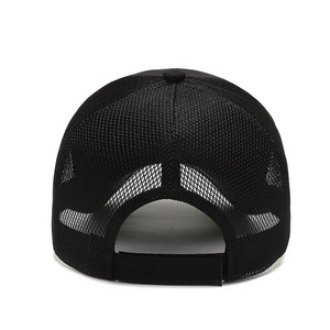 Men's Summer Mesh Trucker Cap Breathable Sun Protection Fishing Hat Adult Polyester - Product Image 2