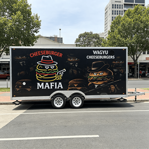 Mobile Kitchen Food Truck <b>Trailer</b> <b>Concession</b> Food <b>Trailer</b> Commercial Catering Equipment Mobile Truck Fast Food <b>Trailer</b> - Product Image 5