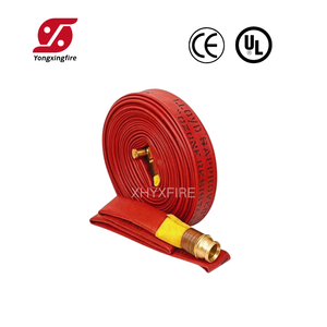 नई अनुकूलित लाल उच्च गुणवत्ता 1/1 5/2/2.5 इंच नाइट्राइल रबर कवर फायर होज औद्योगिक अग्निशमन उपकरण और सहायक उपकरण - Product Image 3