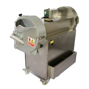 Cortadora de verduras de doble cabezal con cinta transportadora Tamaño de corte ajustable - Product Image 1