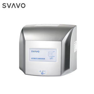 SVAVO – sèche-mains automatique à capteur infrarouge 1350W, fixation murale, vent chaud et froid - Product Image 3