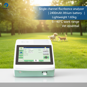 EUR VET Testador de Imunofluorescência Veterinária com Tela LCD Sensível ao Toque de 7 polegadas, Impressora Térmica, 100-240V 50-60Hz, Leve (1,65kg) - Product Image 1