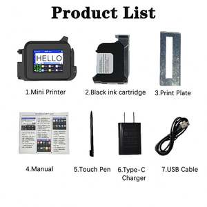 Imprimez sur l'imprimante de <span class=keywords><strong>tatouage</strong></span> <span class=keywords><strong>temporaire</strong></span> de peau mini imprimante à jet d'encre portative portative imperméable et colorée - Product Image 6
