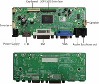 LVDS AD Board 1920x1080 DVI VAG Controller Board Kit NT68676 Treiberplatine LCD-Controller Motherboard für LCD-Anzeigepanel