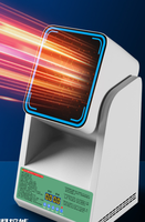 Appareil de Thérapie Thermique Quantique Debout, Lumière de Réparation Cellulaire de Bureau pour le Rajeunissement de la Peau et l'Élimination des Rides, Prises US/EU