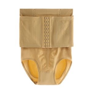 Wholesale High <b>Waist</b> Non-slip Tummy Control Slimming <b>Women</b> Briefs Shapewear Body Shaper Panties Ladies <b>Trainer</b> Underwear - Product Image 3