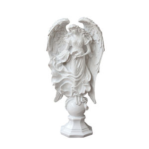 Sculpture de déesse grecque en polyrésine Statues d'ange blanc <span class=keywords><strong>nordique</strong></span> avec ailes - Product Image 1