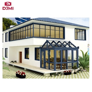 Marca nueva pendiente <span class=keywords><strong>techo</strong></span> conservatorio de jardín de invierno <span class=keywords><strong>terraza</strong></span> acristalada - Product Image 2