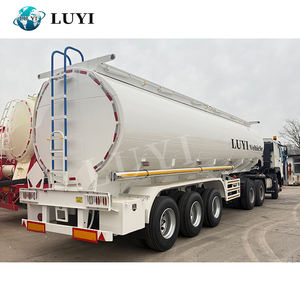 Usine 3 essieux mazout diesel pétrolier semi-remorque camion Howo 45000 litres réservoir d'huile camion semi-remorque essence citerne Traile - Product Image 4