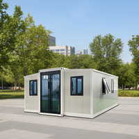 Maison modulaire avec 3 chambres, spacieuse salle de séjour pour grandes familles et logements commerciaux