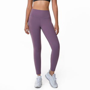 Leggings Sportivi da Donna LULU a Vita Alta, Traspiranti, ad Asciugatura Rapida, in Misto Nylon e Spandex, Antibatterici, Anti-Strappo - Product Image 6