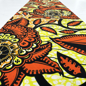 Super V Authentique 100% Tissu Pagnes Africains en Coton Imprimé Wax 6 Yards Dobby Batik 150gsm Chevrons <span class=keywords><strong>pour</strong></span> Chemises Garçons - Product Image 2