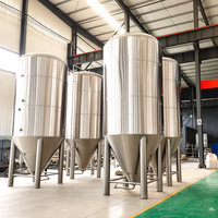 Cuve de Fermentation Industrielle Tonsen 1000L à Double Enveloppe en Acier Inoxydable pour Ligne de Production de Bière
