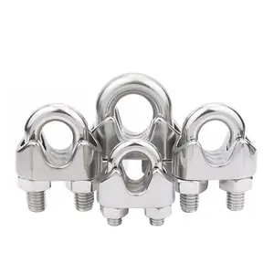 Supply SS304 Din741 M2-M24 Stainless Steel Wire Rope Clamp Product