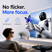 Mur LED 3D polarisé passif Bestar avec profondeur immersive et visionnement sans scintillement pour salles d'exposition d'entreprises et centres de marques