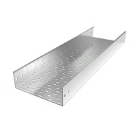 Installation de goulotte de câbles pratique de type bandeau pour plafond 100 mm 300 mm