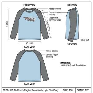 Camiseta de algodón puro para niños, camiseta básica de manga larga, nueva tendencia de primavera, estilo primavera y otoño para niños, top deportivo holgado para niños - Product Image 4