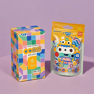 3.5 dễ thương 3.5g 7g Túi Mylar có hộp chết cắt hình dạng đặc biệt không đều Túi hình ba chiều trẻ em có mùi - Product Image 4