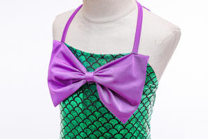 <span class=keywords><strong>2024</strong></span> vente chaude 3 pièces <span class=keywords><strong>petite</strong></span> queue de <span class=keywords><strong>sirène</strong></span> Costume fille princesse jupe tremper printemps natation vêtements pantalons ensembles jouer en plein air - Product Image 3