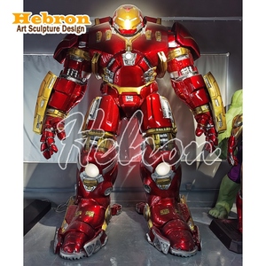 Statua in Resina Personalizzata a Grandezza Naturale dell'Armatura Hulkbuster di <span class=keywords><strong>Marvel</strong></span>, Statua Collezionabile in Vetroresina di Iron Man MK44 - Product Image 1