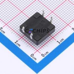 SMG-03-H060A1 Tactile Switch Through hole Component (THT)-4P,12x12mm Switch Single Pole Single Throw Round Button 2.5N 12mm - Product Image 2