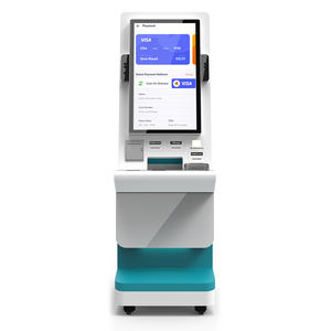 Dispensador electrónico de boletos de 32 pulgadas, quiosco interactivo de pago de autoservicio, impresora fotográfica A4 para centro comercial y hotel - Product Image 4