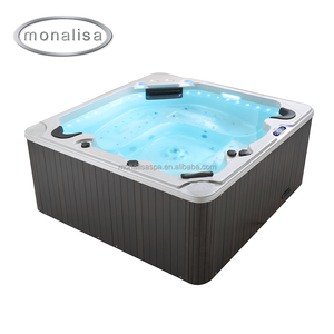 Monalisa Configuration Haut de Gamme Spa de Luxe Extérieur pour 5 Personnes Bain à Remous Fabricant Chinois Cent Jets Massage Whirlpool - Product Image 4