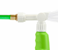 Pulvérisateur d'extrémité de tuyau d'arrosage portable en ABS de haute qualité 28/410 mm Pulvérisateur de mousse de nettoyage d'irrigation agricole