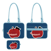 Sac à ordinateur portable en cuir et coton à motif lapin, nouvelle tendance coréenne et japonaise, 14 pouces, pour Apple MacBookPro/Air13