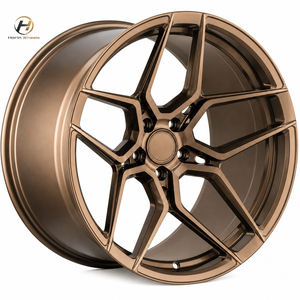 ล้อแม็กซ์อะลูมิเนียมฟอร์จ 6061-T6 สีดำด้านเว้าลึก ขนาด 18-24 นิ้ว แบบ Y-Spoke สำหรับ BMW Audi Mercedes Porsche <span class=keywords><strong>Tesla</strong></span> - Product Image 1