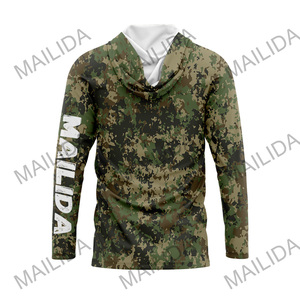 Dài Tay Áo Ngụy Trang Mặt Trời Bảo Vệ UV Vịt Câu Cá Áo Sơ Mi Hiệu Suất Săn Bắn Áo Chống Nước Săn Bắn Phù Hợp Với - Product Image 4