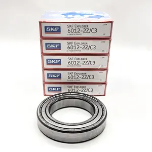 High Quality SKF Bearing Made In France 6012 2Z C3 SKF Ball Bearing