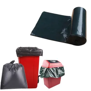 Nhà Máy Giá Thùng Rác Túi Cuộn 27L-240L Thêm Dày Heavy Duty Đen Túi Rác Bin Liner