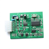 Placa PCB FR4 de 2 Capas, Producción de PCB Multicapa con Acabado Sin Plomo HAL