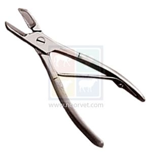 Coupeur orthopédique de dent de porc d'acier inoxydable avec l'équipement vétérinaire de feuille de ressort pour la coupe animale - Product Image 1