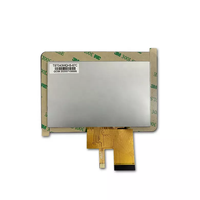Compteurs de moto à écran tactile 480x272, 4.3 pouces, ips tft lcd, 4.3 pouces, 16 led avec module d'affichage de la luminosité 800
