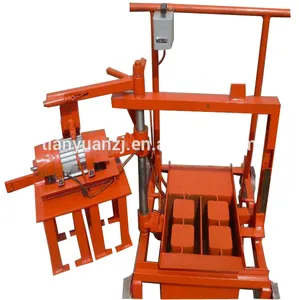 QMR2-45 small concrete hollow block making machine ,small investment business,block making machine Mini with low price