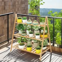 Kits de propagateurs en bambou modernes écologiques et glacés, utilisation intérieure/extérieure, maison et jardin, présentoir carré, fleurs artificielles