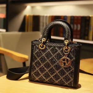 Cross Border Hot Selling Diamond studded Diamond Patterned Daifei Handbag for Women 2026 New Luxury Handbag Crossbody <b>Bag</b> - Product Image 1