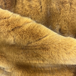 Pelliccia Sintetica Marrone Tippy 100% Poliestere a Pelo Lungo, Super Morbida, Resistente all'Abrasione, Antirughe, Antivento per Cappotti - Product Image 2
