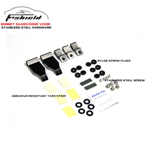 Factory Direct Sale Window Visor And Bonnet Guard For Toyota Landcruiser Prado150 2018-2020 land cruiser - Product Image 3