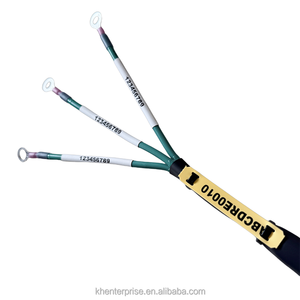 Etiquetas Marcadoras de Cables, las Mejores Etiquetas de Identificación de Cables de Tubo con Impresión Térmica Resistentes, Etiquetas de Identificación de Cables Resistentes a Altas Temperaturas - Product Image 1
