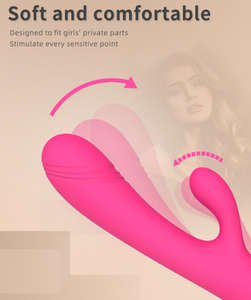 Meistverkaufter Wasserdichter Silikon USB-Aufladbarer Masturbator Weiblicher G-Punkt Rabbit <span class=keywords><strong>Vibrator</strong></span> - Product Image 2