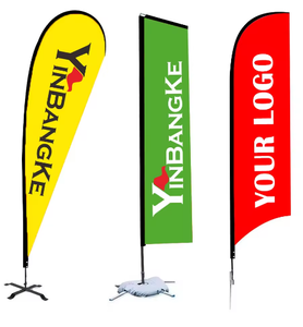 Bán sỉ lông cờ Kính thiên văn biểu ngữ đứng với chéo cơ sở hai mặt in ấn cho triển lãm thương mại gian hàng biểu tượng tùy chỉnh - Product Image 3