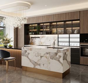 Ensemble de Meubles de Cuisine en Bois Mauricien, Italien, Éthiopien, Vietnamien et Turc Prêt à Poser - Product Image 5