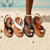 Sandales pour femmes de haute qualité, vente en gros, prêtes à être expédiées, stock disponible, sandales décontractées de plage, respirantes, sandales métalliques pour femmes, confortables