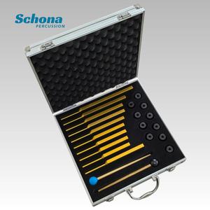 Sets de diapasons de guérison des chakras Solfeggio sacrés avec boîte, outils de thérapie sonore, thérapie par vibration, outils de guérison musicale pour le yoga - Product Image 1